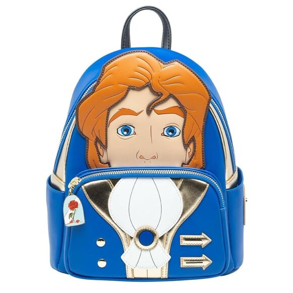 Loungefly Handbags - Loungefly Disney Prince Adam/Beast Mini Backpack – Beauty and the Beast